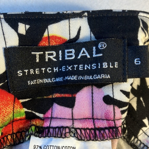 TRIBAL Stretch-Extensible Size 6 97% Cotton/3% Spandex - Picture 2 of 12